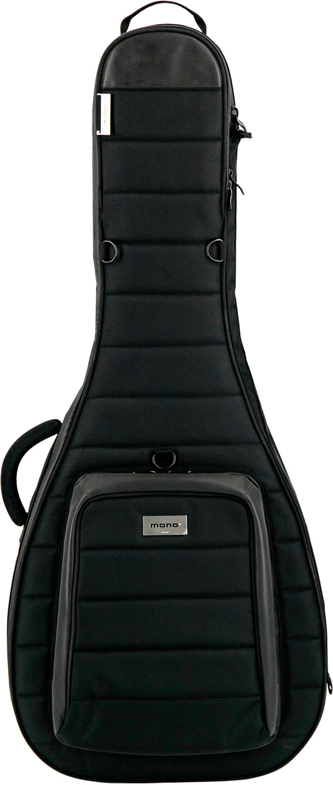 2 Electric & Hollow Body Guitars (With Wheels) - Black