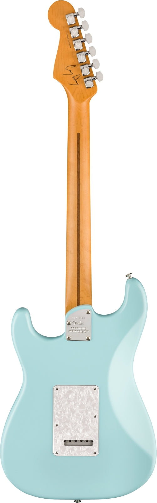Stratocaster firmata da Corry Wong RW LTD Blu Daphne