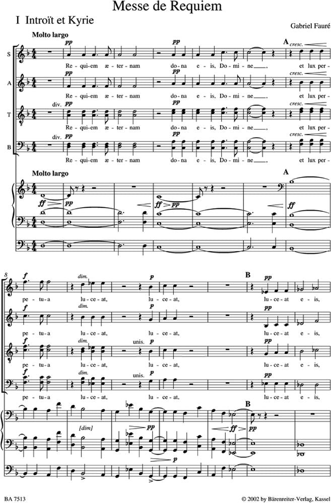 Faure Griel - Requiem Op.48 - Solistes Choeur Orgue