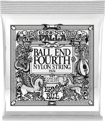 GOLD 4TH ERNESTO PALLA NYLON BALL END CLASSICAL GUITAR STRINGS