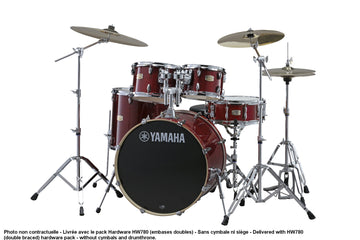 STAGE CUSTOM BIRCH - STANDARD - CRANBERRY RED + PACK HARDWARE HW780