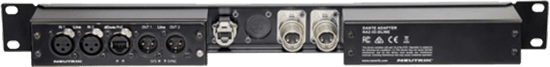 1U RACK PANEL FOR 2 NA2-IO-D