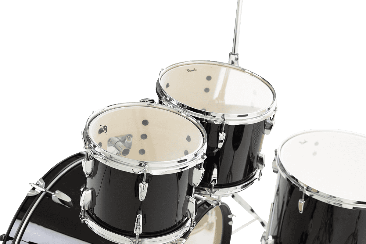ROADSHOW STAGE 22 JET BLACK + SOLAR CYMBALS