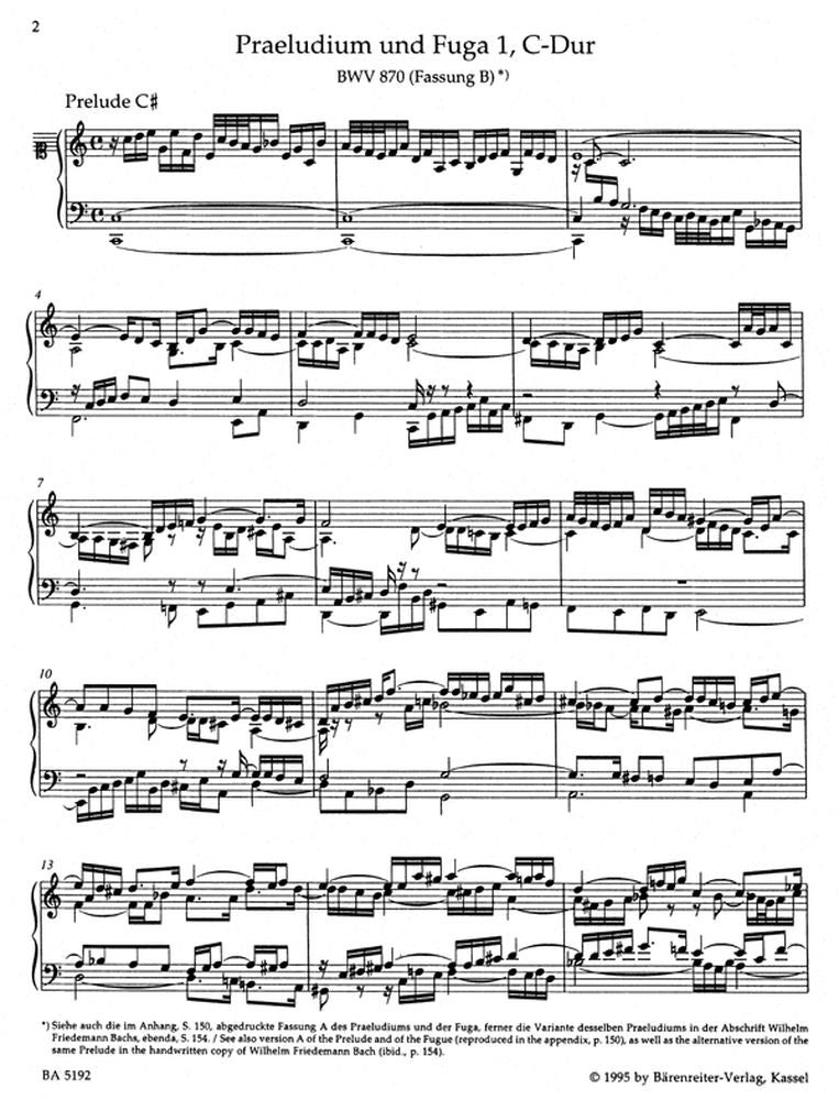 J.S. - Il clavicembalo ben temperato II Bwv 870-893 - Clavicembalo