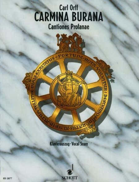 Orff Carl - Carmina Burana - Partitura vocale