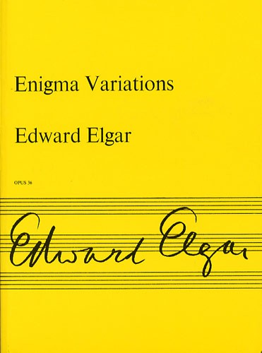 Novello VARIATIONS ON AN ORIGINAL THEME 'ENIGMA' OP.36 FOR ORCHESTRA. MINIATURE SCORE - ORCHESTRA