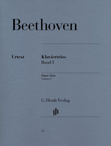 Beethoven L.V. - Piano Trios Volume I