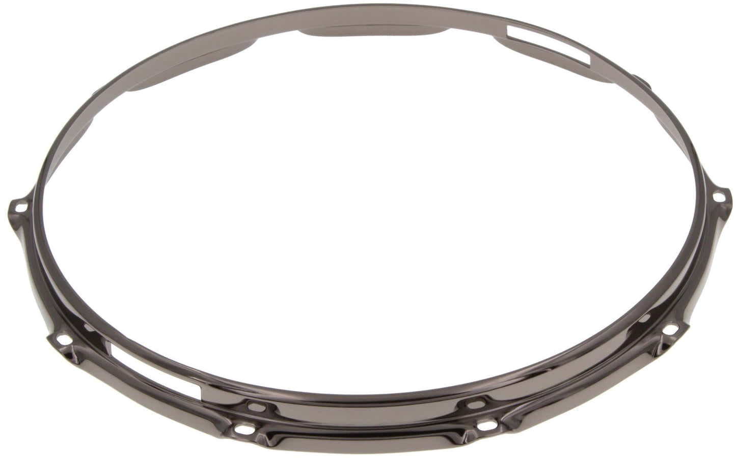HS23-14-10SBK - Cerchio 14" 10 Tiranti Nero Cordiera S-Stile Tripla Flangia 2.3mm