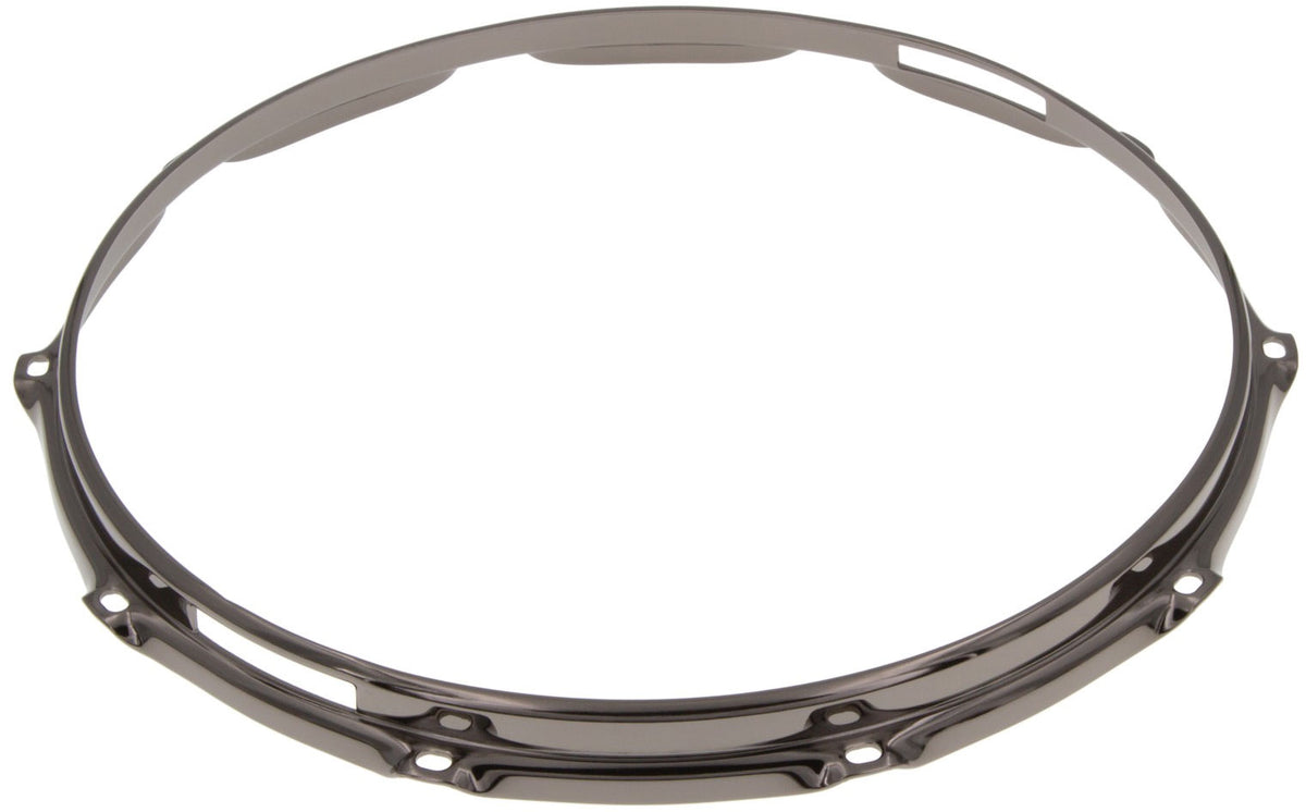 HS23-14-10SBK - Cerchio 14" 10 Tiranti Nero Cordiera S-Stile Tripla Flangia 2.3mm