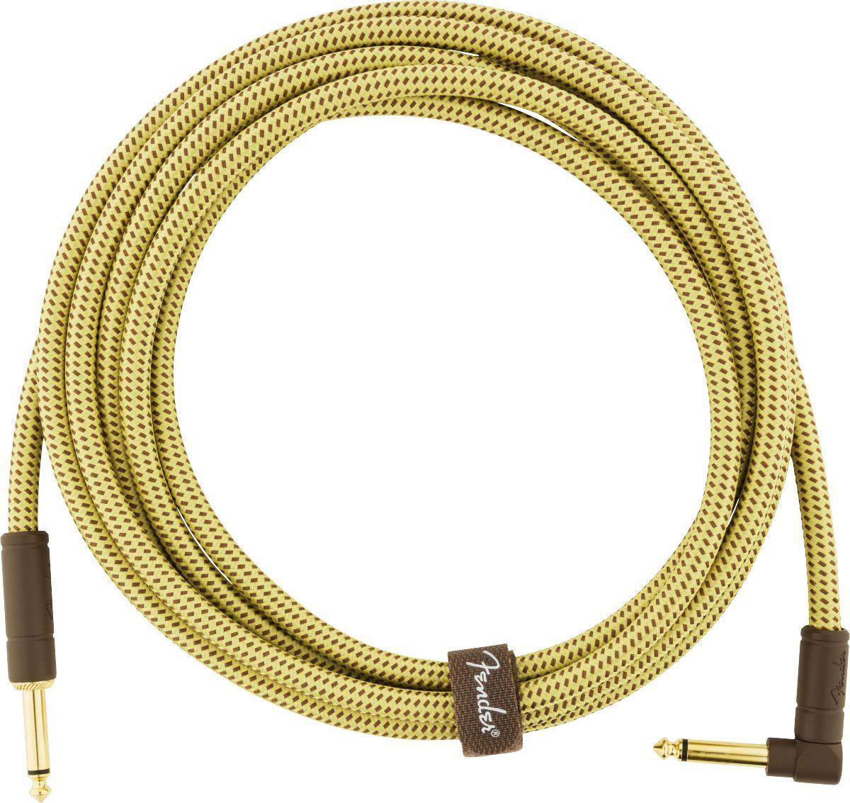 DELUXE INSTRUMENT CABLE STRAIGHT/ANGLE 10' TWEED