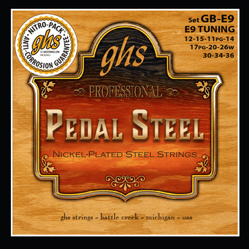 Corde per pedal steel accordatura E9