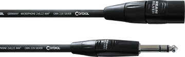 Cavo Audio XLR Maschio/jack Stereo 6 M