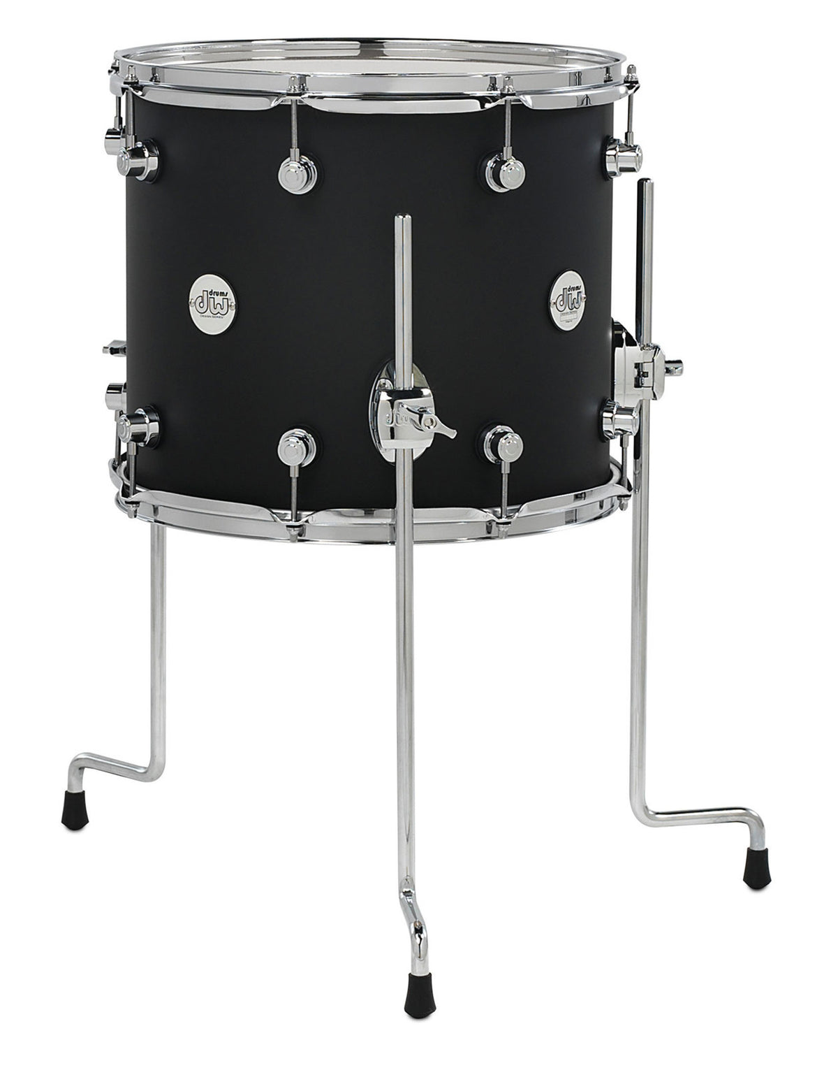 DW Drum Workshop TOM DESIGN BLACK SATIN 14X12