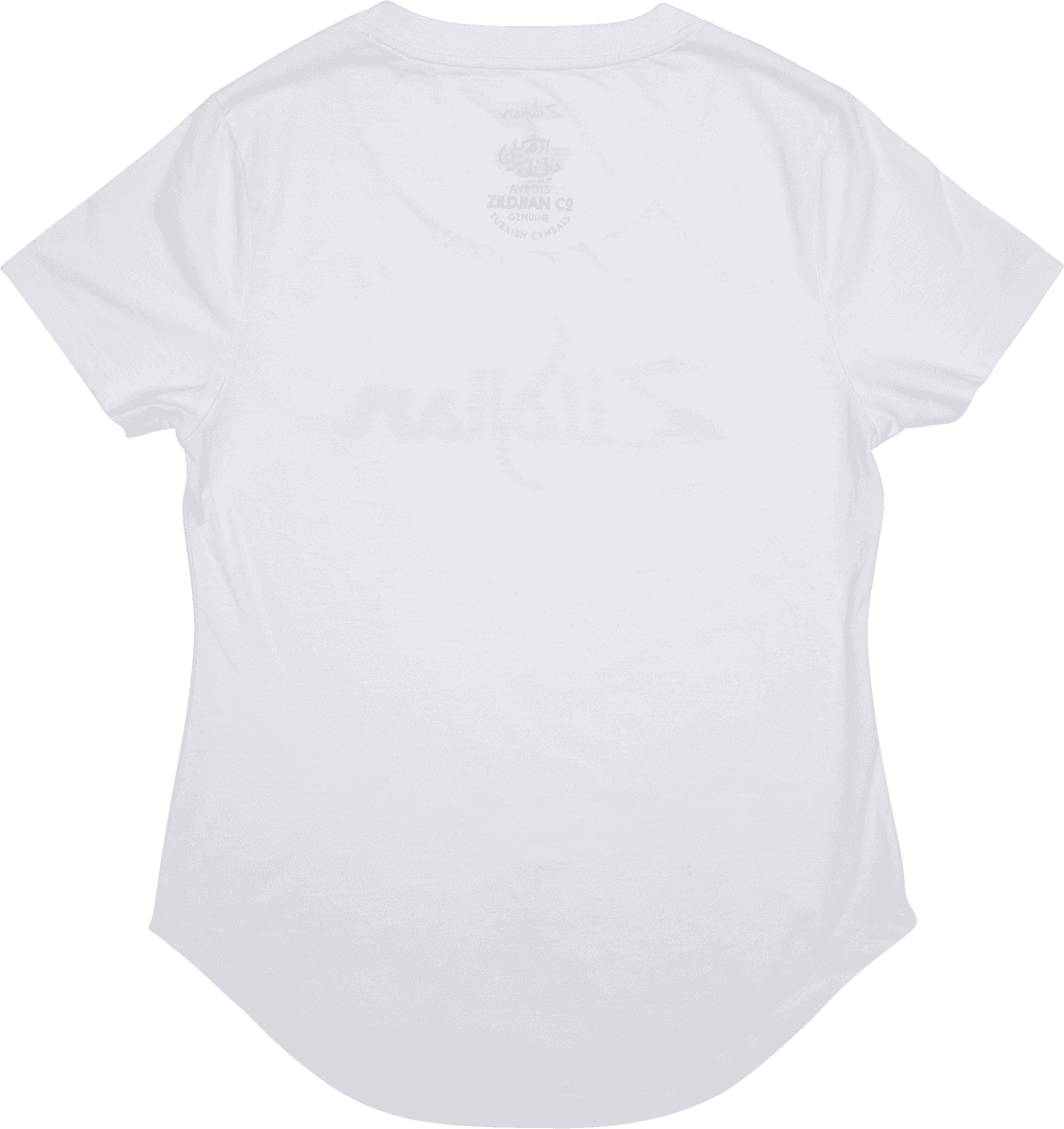 Taglia L - T-shirt bianca da donna Zildjian