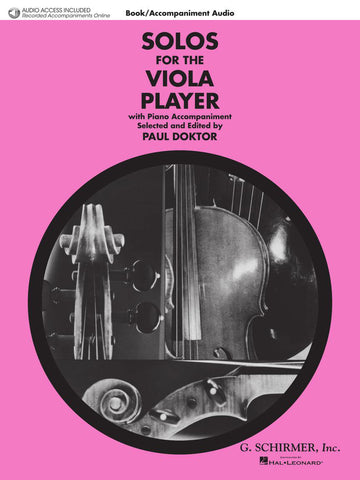 SOLOS FOR THE VIOLA PLAYER + AUDIO TRACKS - VIOLA