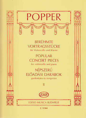 Popper D. - Popular Concert Pieces 2 - Violoncelle et Piano