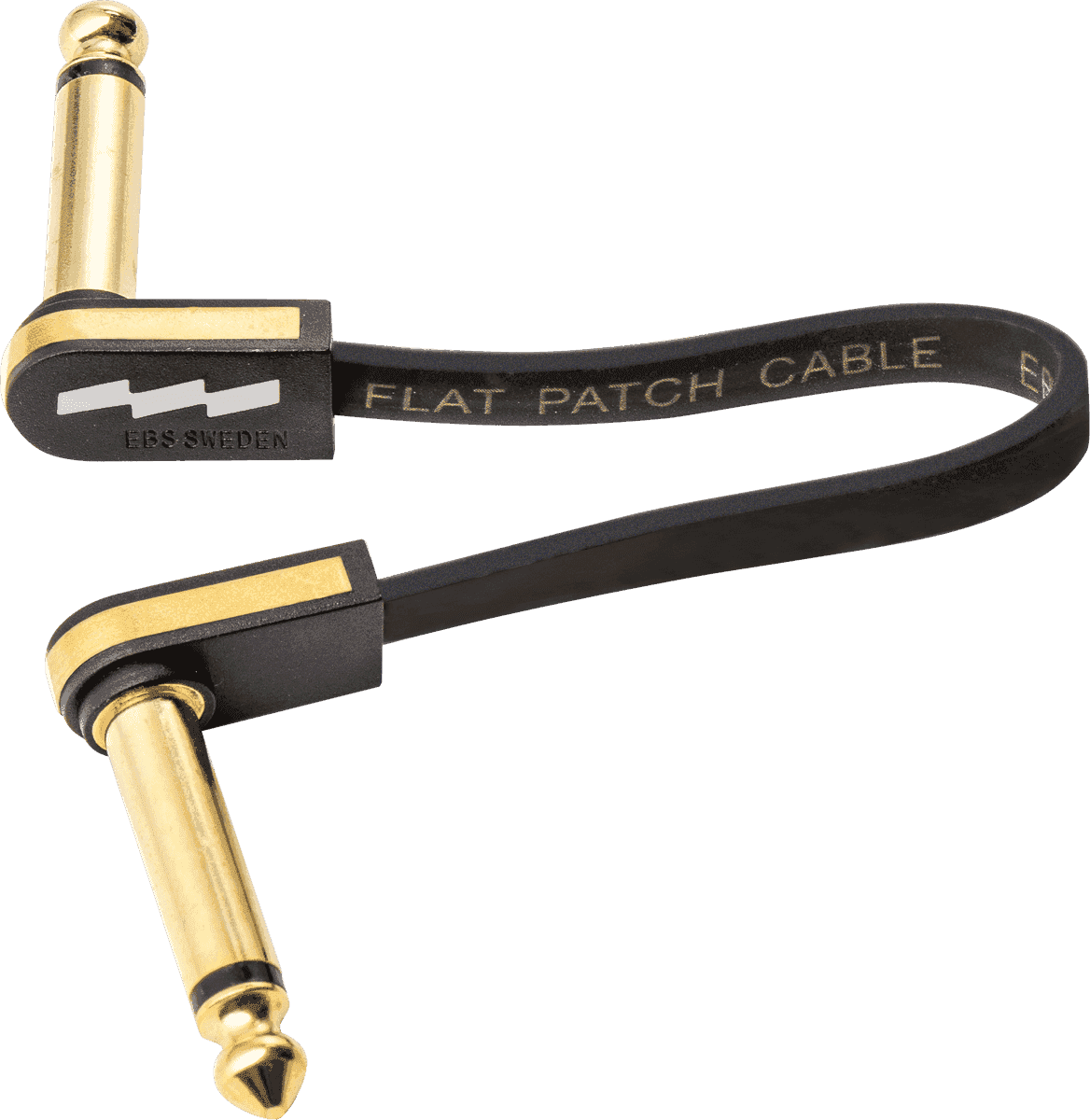 Cavo Patch per Chitarra Compatto Dorato 10 CM