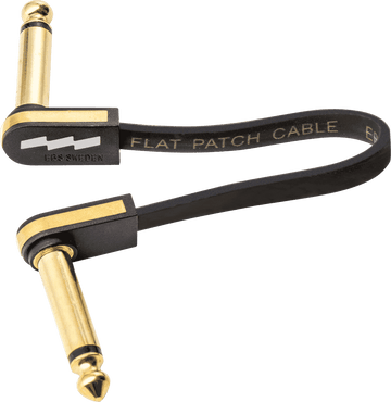 Cavo Patch per Chitarra Compatto Dorato 10 CM