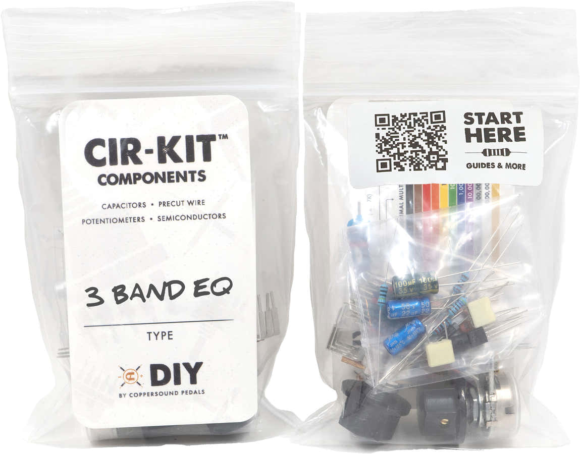 Cir-Kit sacchetto di componenti EQ a 3 bande