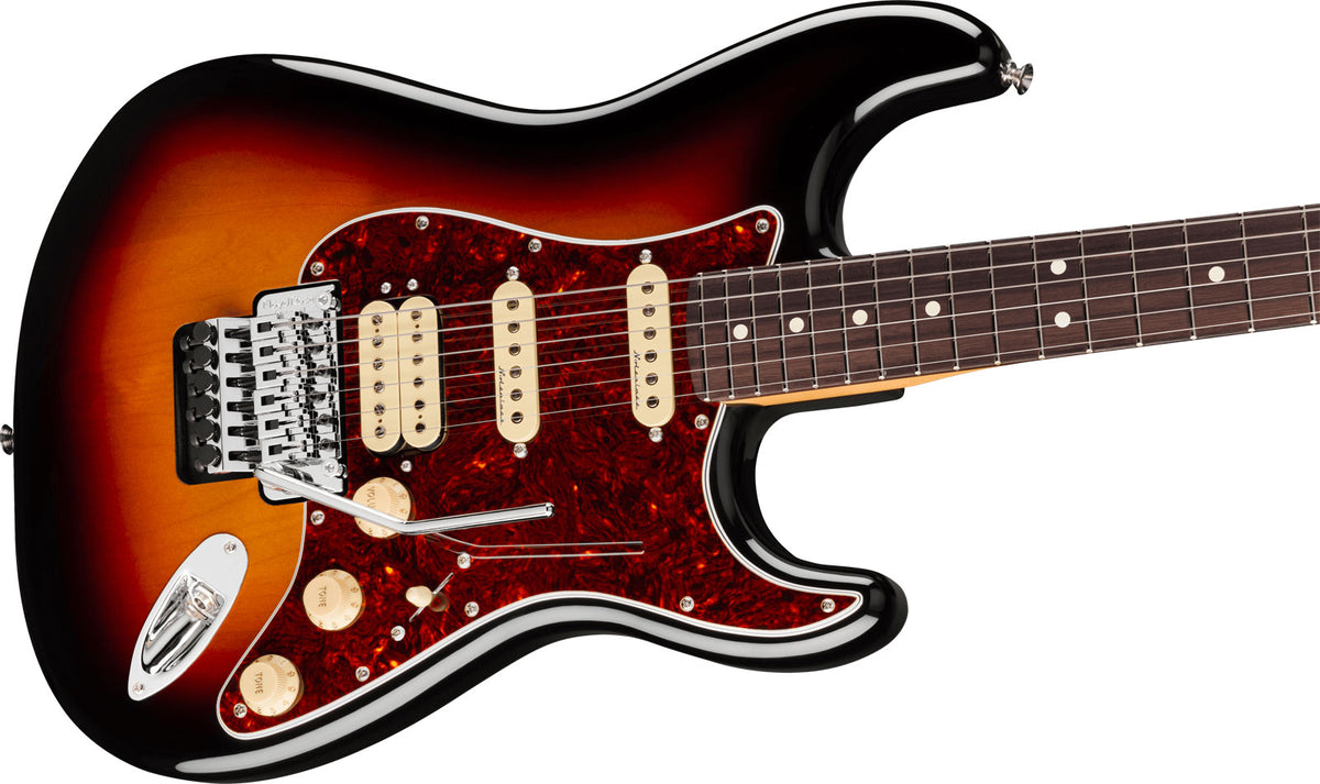 Stratocaster Player II Modified HSS Floyd Rose RW Sunburst a 3 toni