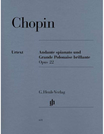Chopin - Andante Spinato et Grande Polonaise Brillante En Mi Bémol Majeur Op. 22 - Pianoforte