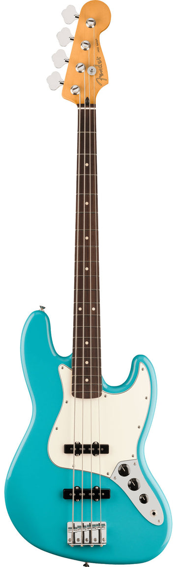 Jazz Bass Player II RW Blu Aquatone