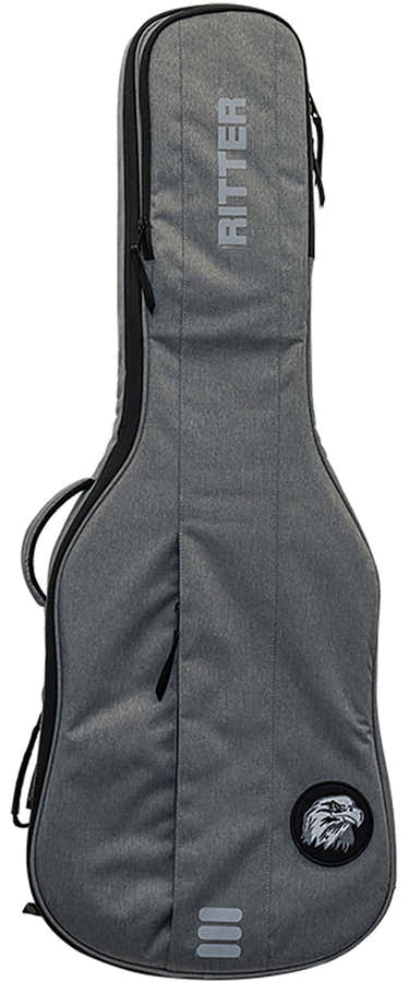 Custodia Per Chitarra Elettrica Grigia