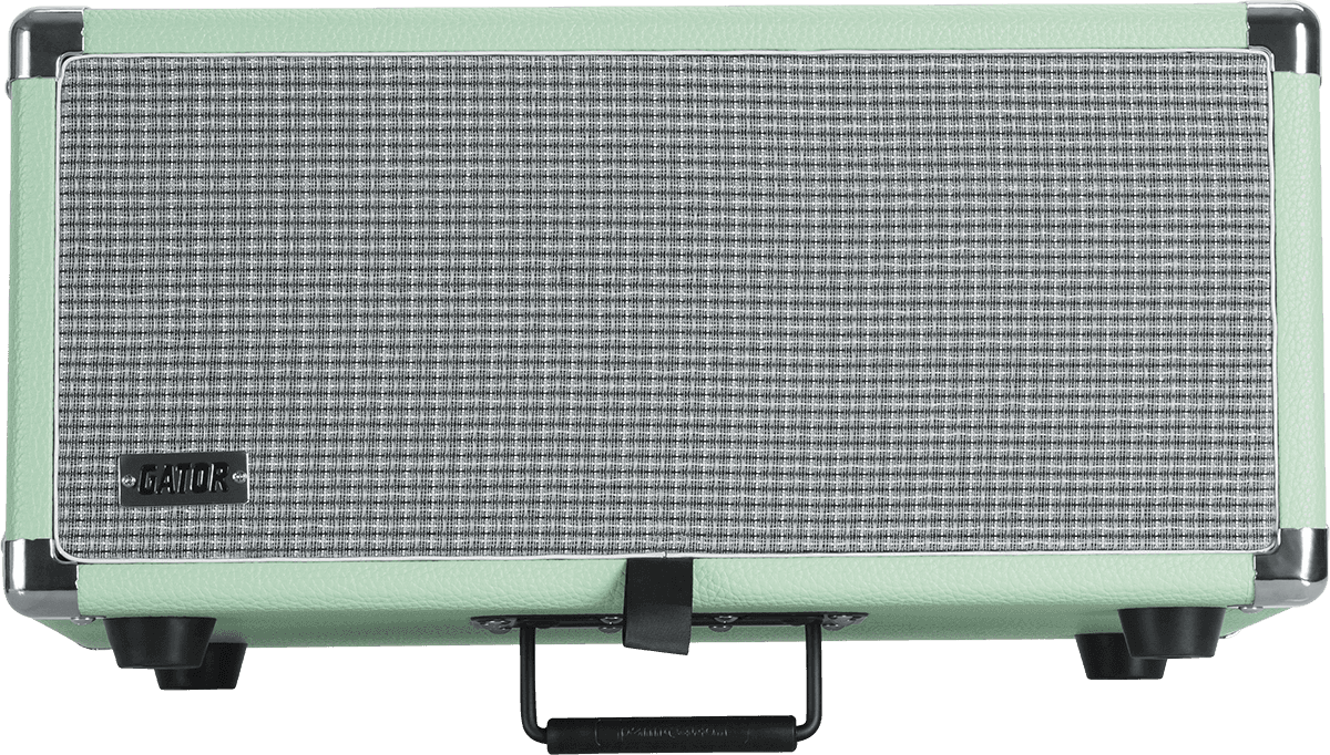 WOODEN RACK 4U VINTAGE AMP SURF GREEN