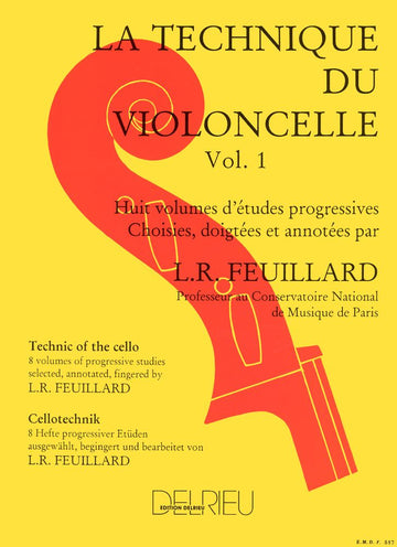 Feuillard Louis R. - Tecnica del violoncello Vol.1