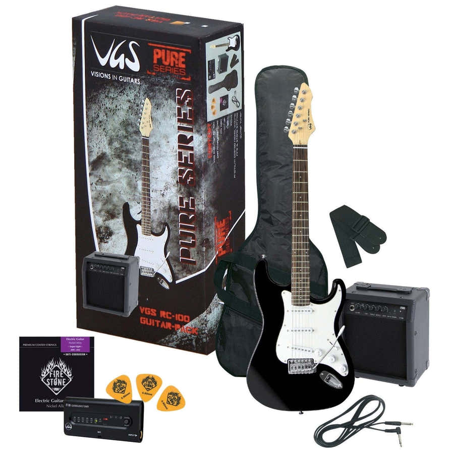 Chitarra Elettrica Rc-100 Guitar Pack Nera