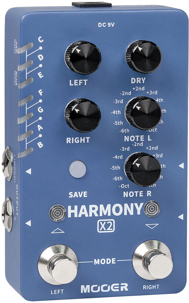 FOOTSWITCH MOOER HARMONY X2