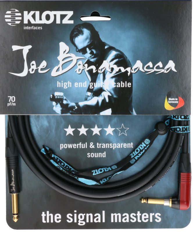 Joe Bonamassa Chitarra 4,5M Jack Mono - Silent Plug Angolato,
