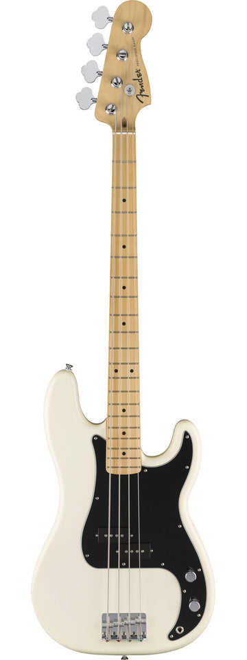 Standard Precision Bass MN battipenna nero Olympic White