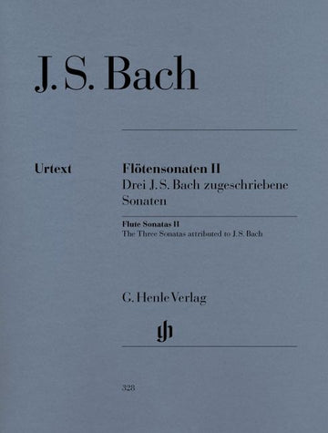 J.S. - Flute Sonatas Volume Ii (3 Sonatas Ascribed To J. S. - With Violoncello P)