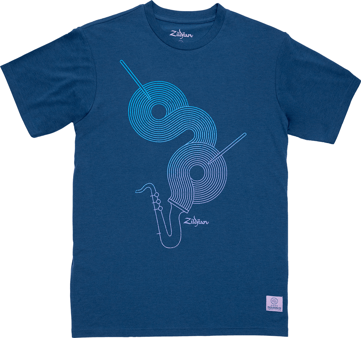 T-shirt Taglia S Logo « Jazz » - Zat0071-Le