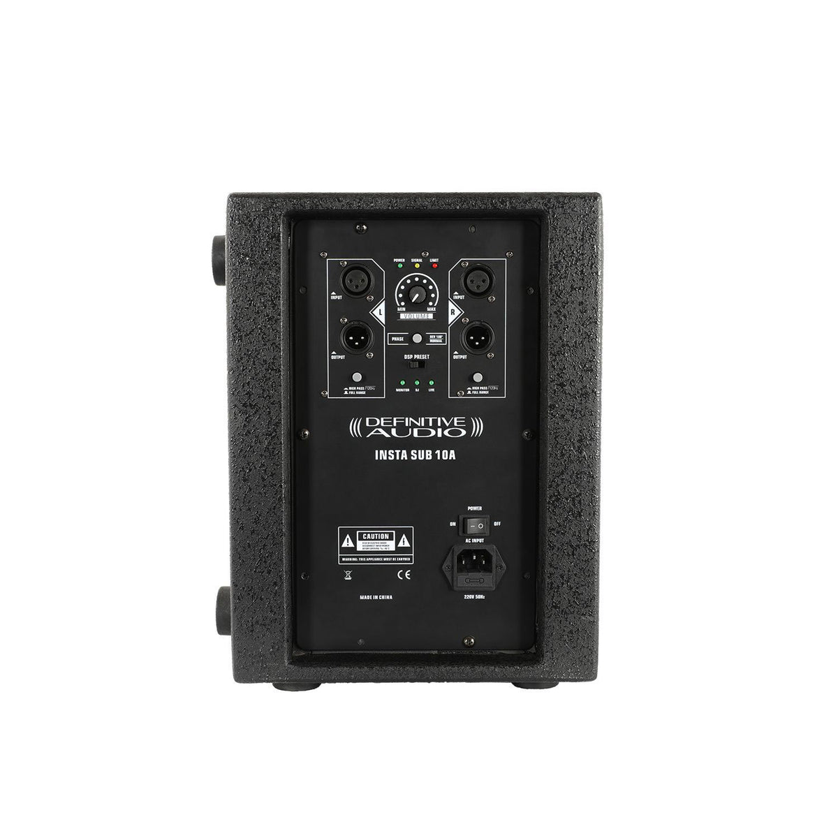 Instasub 10A - Subwoofer attivo in legno HP10