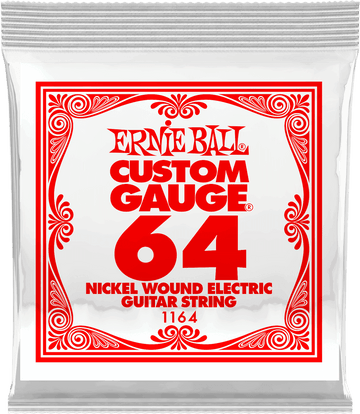 .064 NICKEL WOUND ELECTRIC GUITAR STRINGS