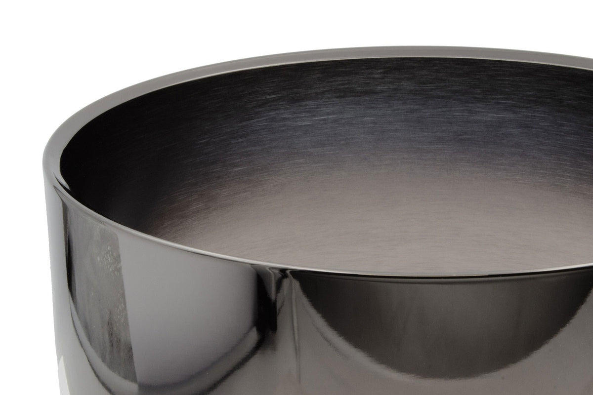 SBB1408ST - 14"X08" Fusto In Ottone Nichelato Nero (ottone) - Rullante