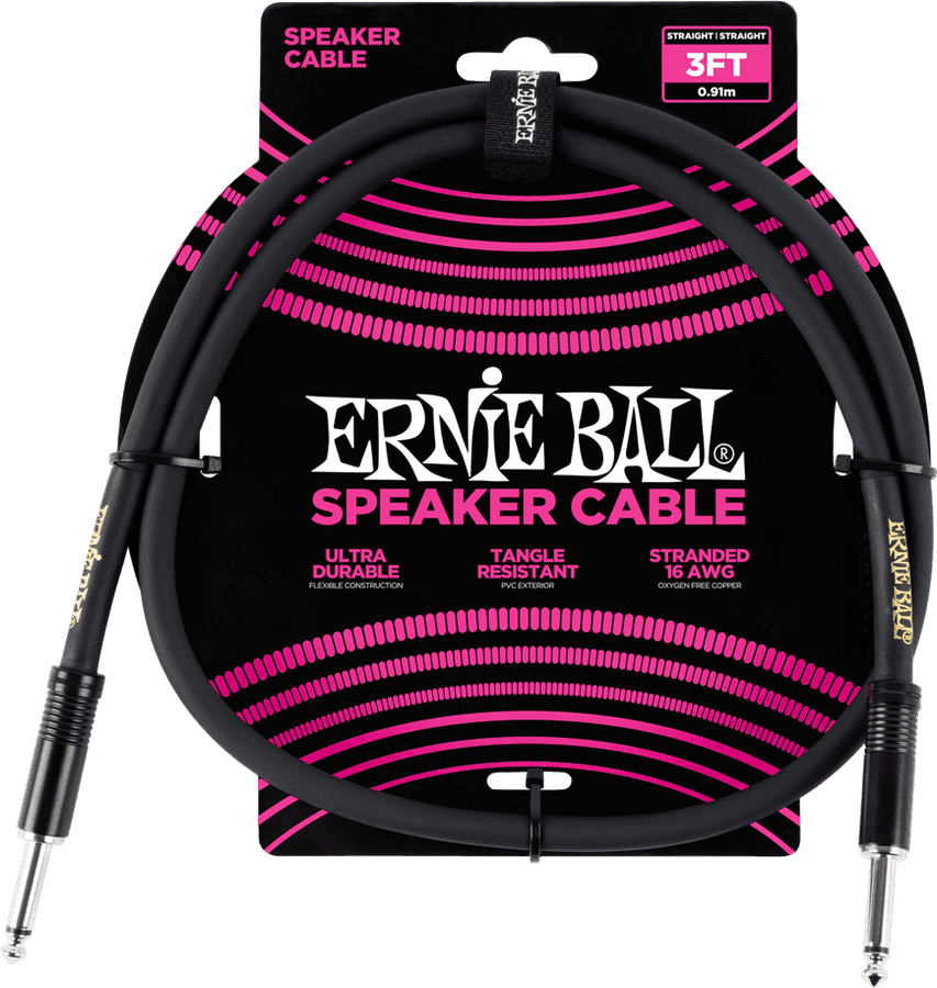 Cavo Speaker Classic 91cm Nero