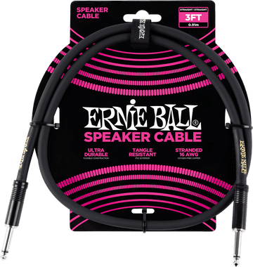 Cavo Speaker Classic 91cm Nero