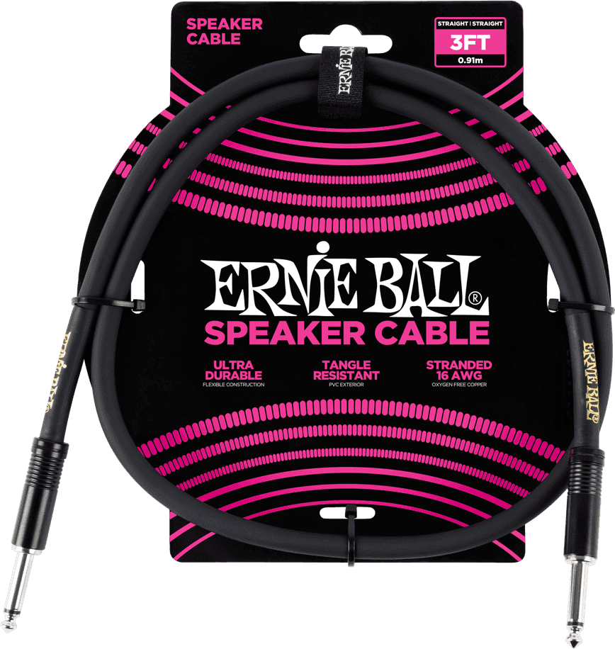 Cavo Speaker Classic 91cm Nero