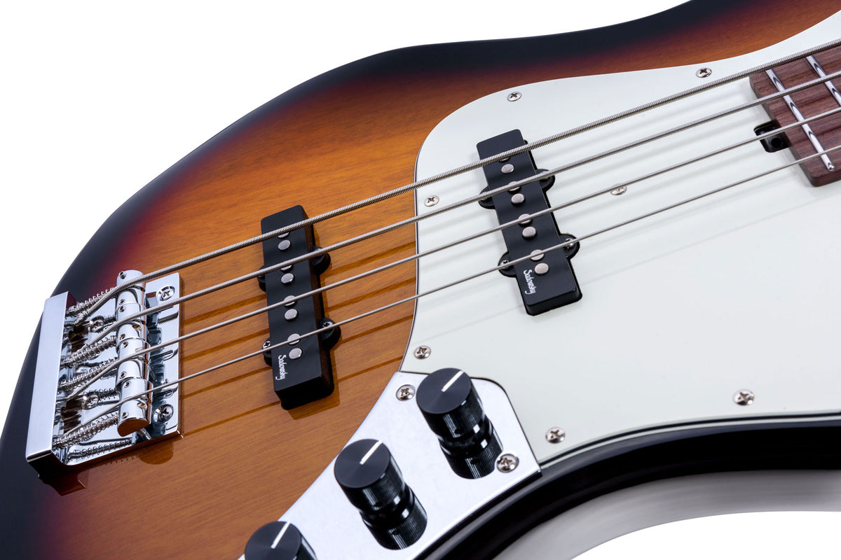 Metroexpress 21 Standard Jj 4 String - Tobacco Burst,Rosewood