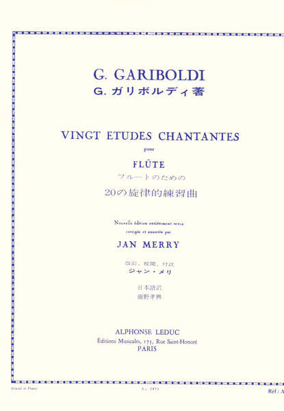 Gariboldi G. - 20 Etudes Chantantes Op. 88