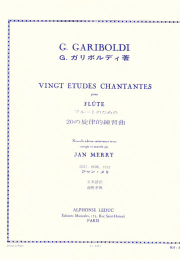 Gariboldi G. - 20 Etudes Chantantes Op. 88