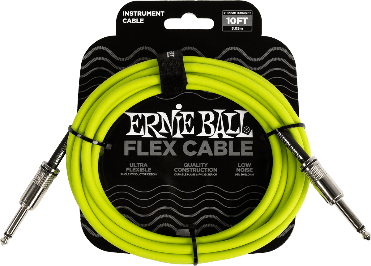 Cavi per Strumento Flex Jack/jack 3M Verde