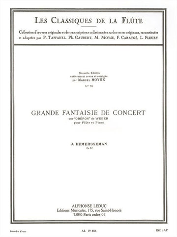 Demersseman: Grande fantasia da concerto op. 52