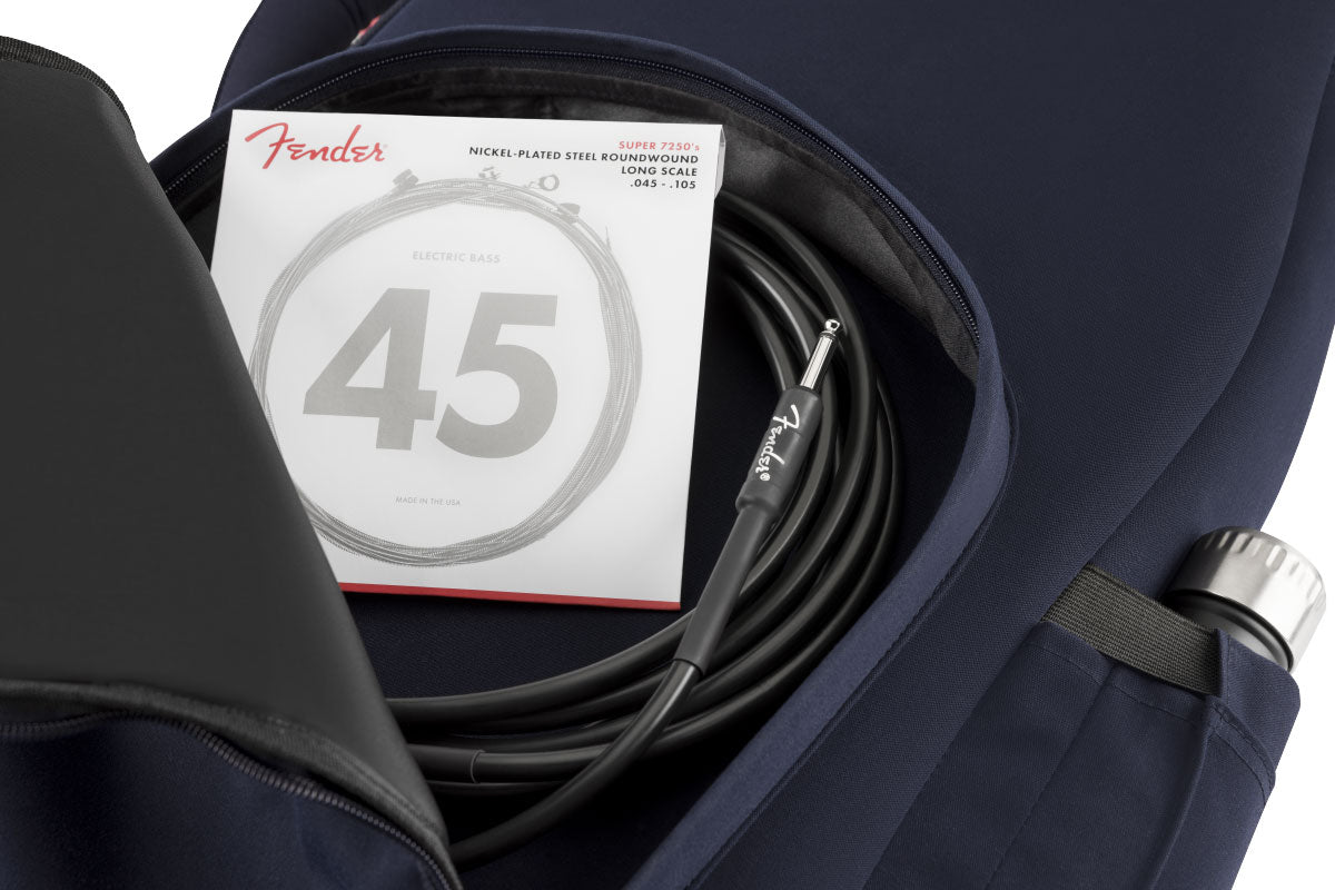 Troubadour Custodia per Basso Elettrico Blu Navy