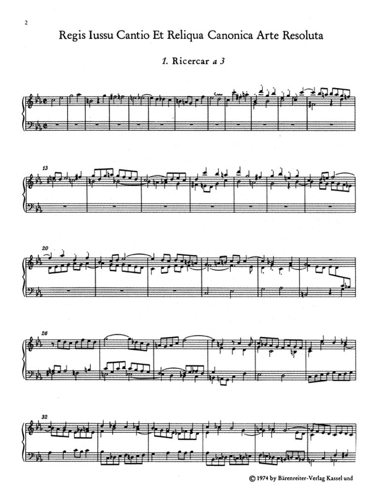 Bach J.S - Offerta musicale BWV 1079 - Partitura tascabile