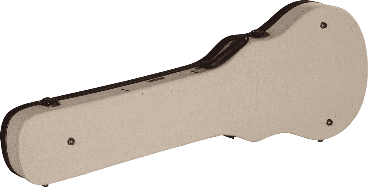 Custodia Les Paul Beige in Legno Deluxe - GW