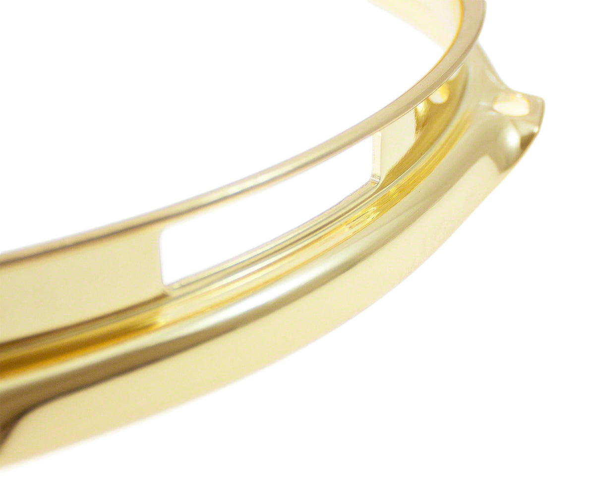 Cerchio 14" 8 Tiranti Lato rullante Dorato Super Triple Flange 2.3mm